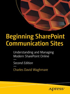 cover image of Beginning SharePoint Communication Sites